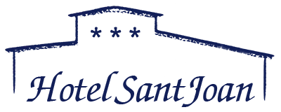 Logotipo Hotel Sant Joan azul
